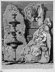 カイウスケスティウスのピラミッド 作： Giovanni Battista Piranesi